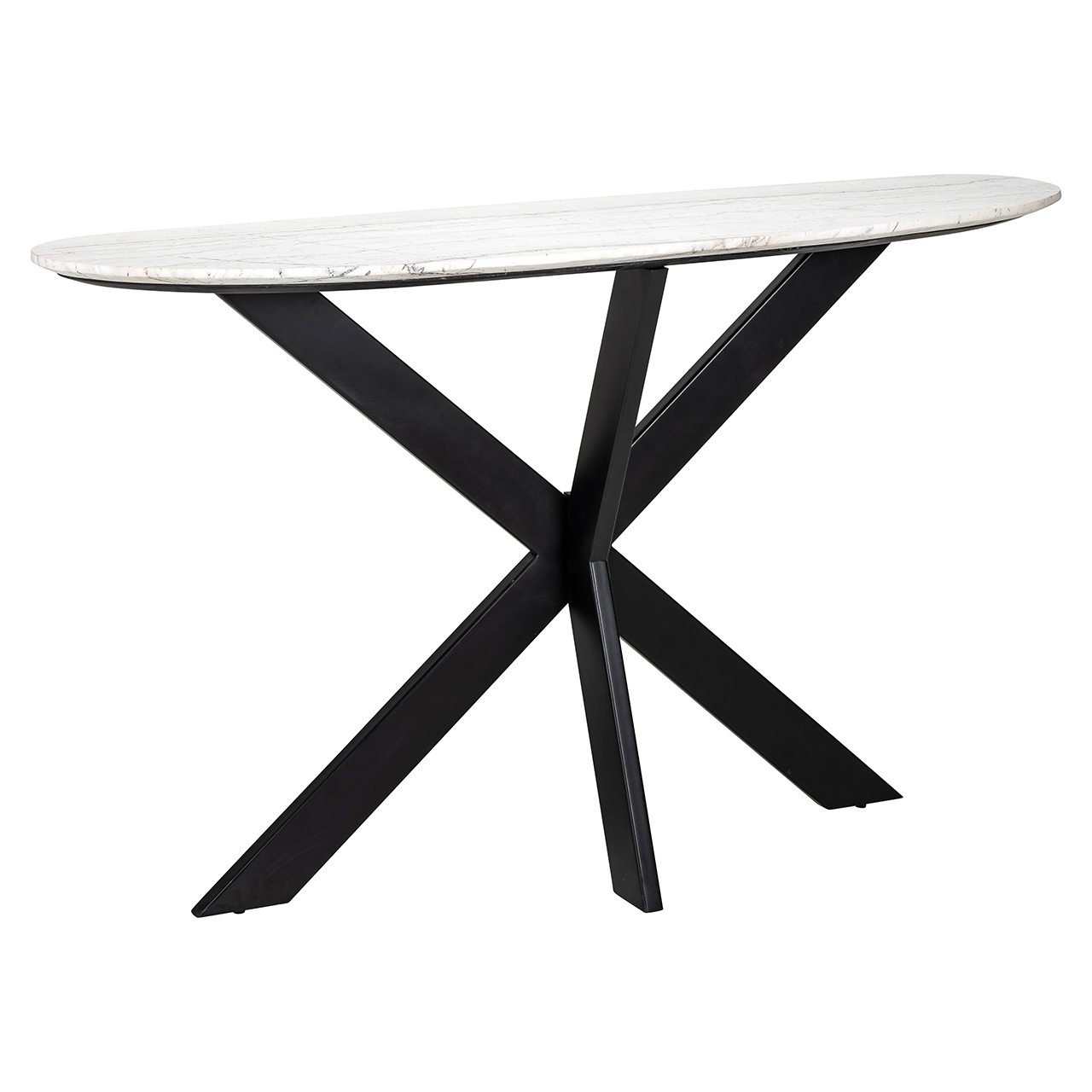 Console Trocadero white marble