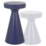 Table d'appoint Kimble violet grande 30Ø