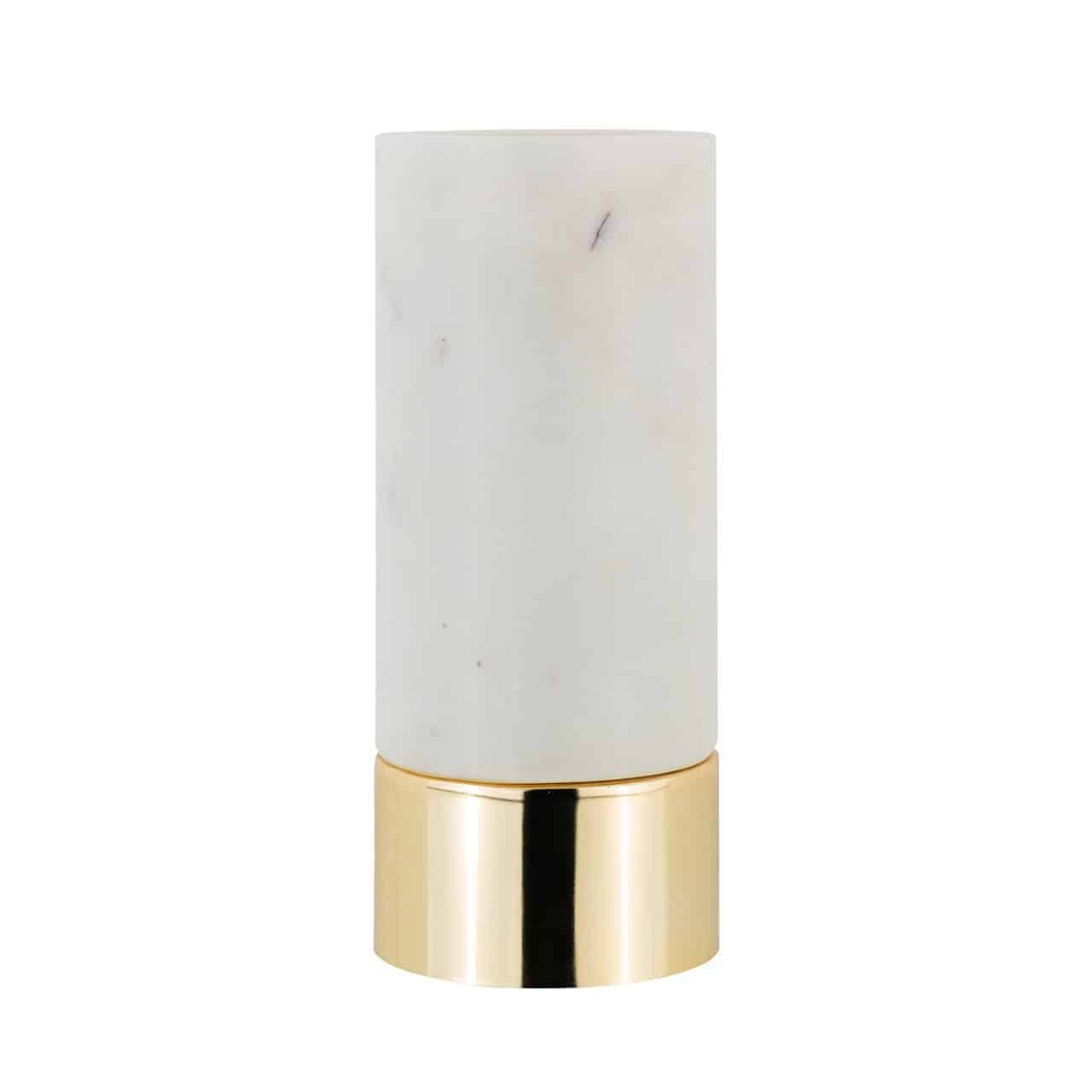 Candle holder Morley marble big (Gold)