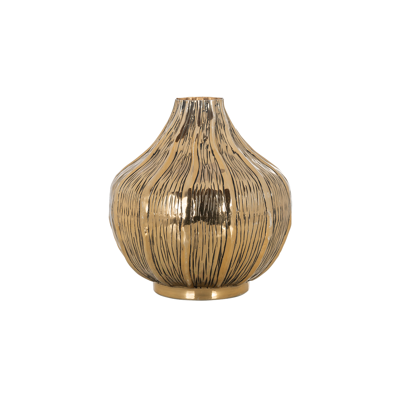 Vase Aliyah small (Brushed Gold)