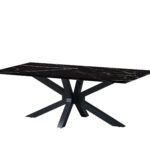 Table basse en marble noir