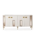 Dressoir design de luxe Cream-Gold
