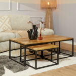 Table de salon Denver | 120 cm | Set van 3